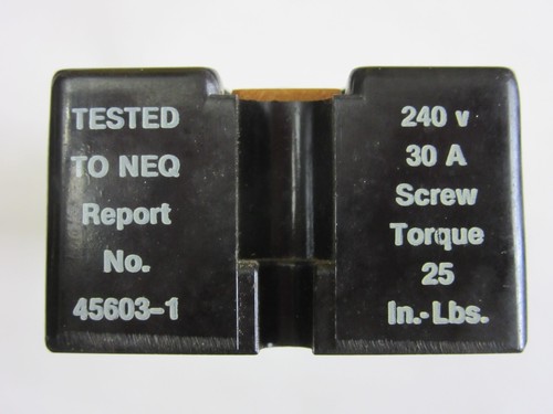 Marathon 1500 Series DJ 12 pole Nuclear Grade 1512 240 V 30 Amp Terminal Block - Picture 2 of 13