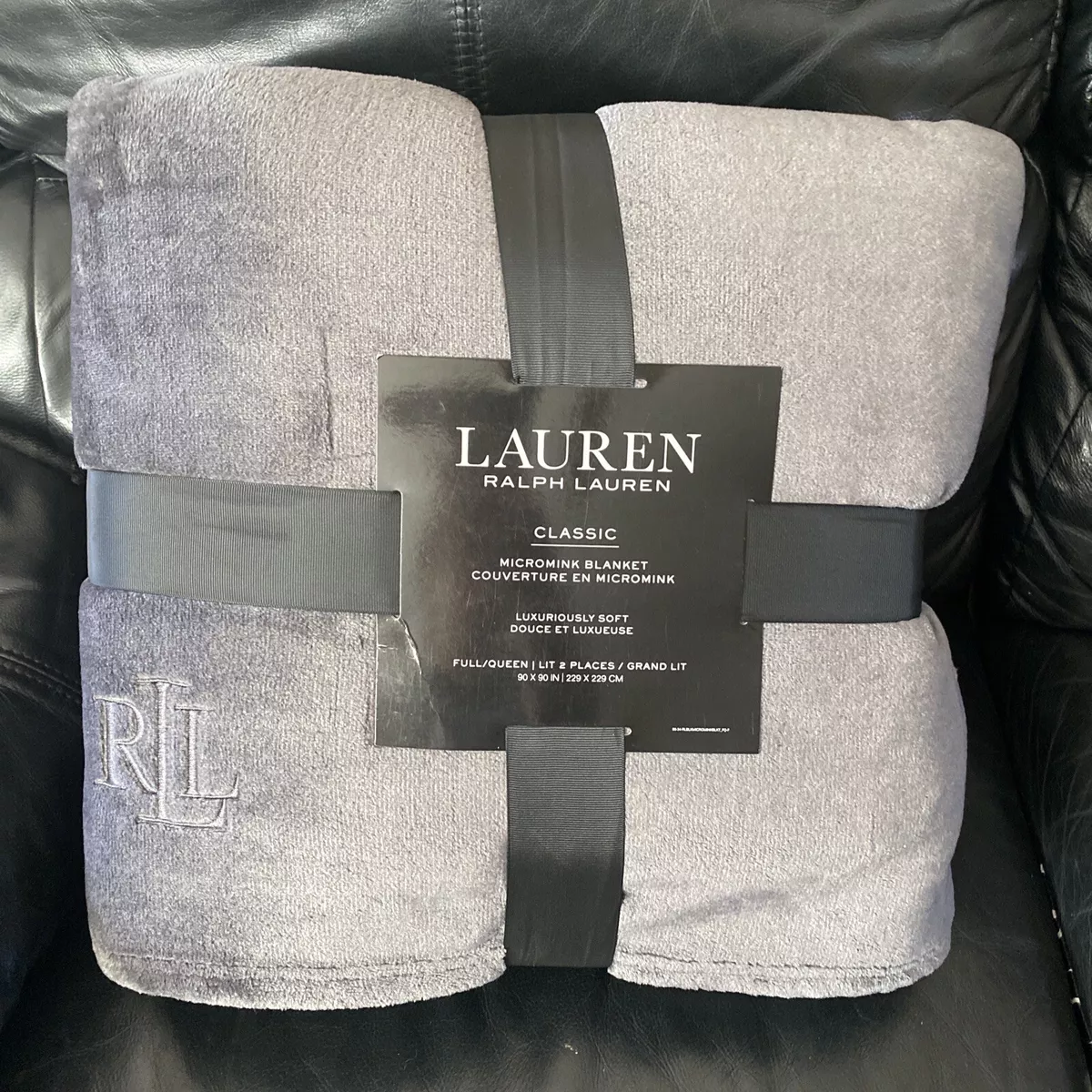 Ralph lauren micromink blanket queen sale