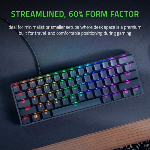 * Razer Huntsman Mini Gaming Keyboard Optical Purple Switches Chroma RGB ES - Bild 3 von 4