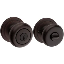 Kwikset Juno Keyed Entry Knob Venetian Bronze SmartKey Security Easy Install