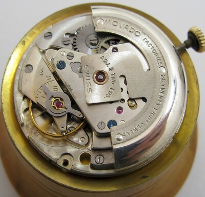 Movado kingMatic 531 28 j. 2 adj. automatic watch movement +