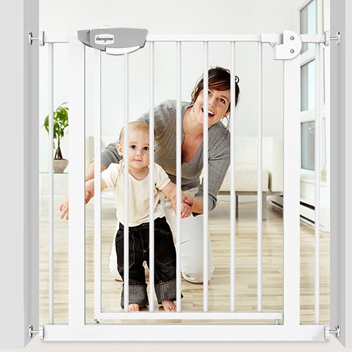 Treppengitter Treppenschutzgitter Türgitter ohne Bohren Auto-Close für Kinder DE - Bild 9 von 21