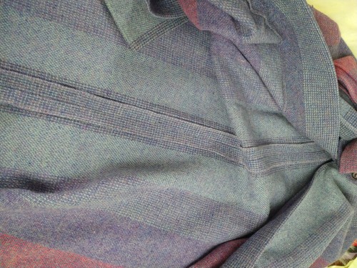 AVOCA COLLECTION Womens Irish Wool Cape Cloak Shrug Scarf Size L Cottagecore - Picture 6 of 11