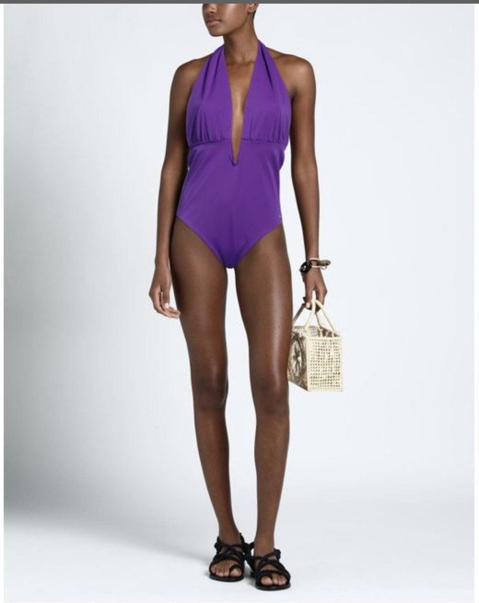 【送料&関税込】Tom Ford One-piece Swimsuit TOM FORD Halter Neck One Piece Swimsuit In Purple L | eBay