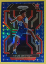 BK Keon Johnson 2021-22 Panini Prizm Prizms NBA 75th Anniversary #326