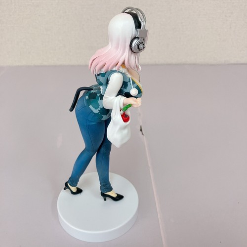 Figura especial aniversario Super Sonico auriculares anime Mimimasa Furyu Kawaii - Imagen 15 de 24