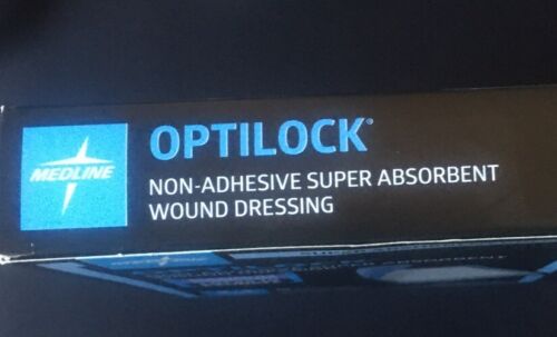 MEDLINE OPTILOCK Non-adhesive Super Absorbent Dressings 4" x 4" 10 ct Exp. 2029 - Picture 4 of 4