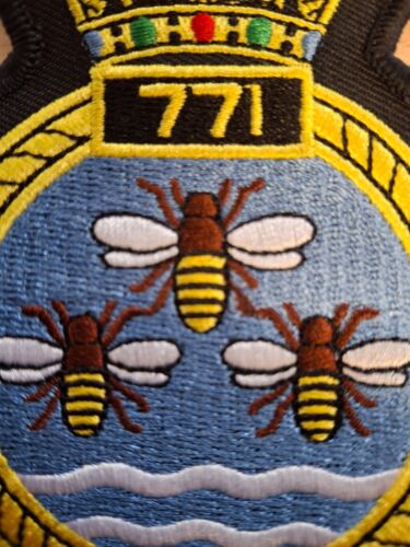 771 Naval Air Squadron Embroidered Patch - MOD LICENSED - Picture 2 of 5