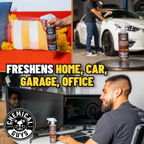 Chemical Guys Extreme Offensive Odor Eliminator Leather Scent (16 oz) - Picture 7 of 11