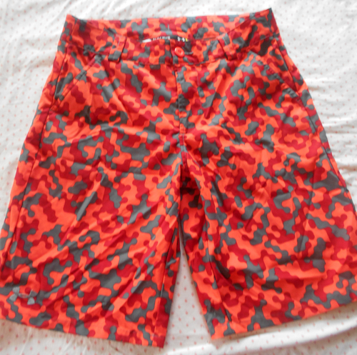 Youth Boy’s Under Armour UA Athletic Golf Shorts Size XL Heat Gear Camo Autism
