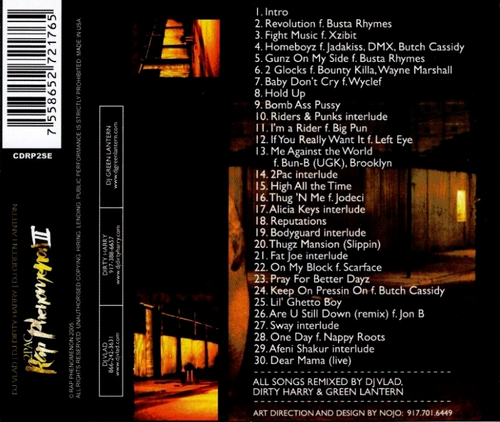 Rap Phenomenon (Volume II) Special Edition by 2Pac, Xzibit, DMX, Big Pun, Jodeci - Picture 2 of 6