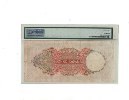 Fiji One pound, 1951 Pick 40f  PMG 25 - Picture 2 of 2