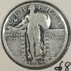 1929 Standing Liberty Quarter -  Very Good (VG) KM#145 - 4437