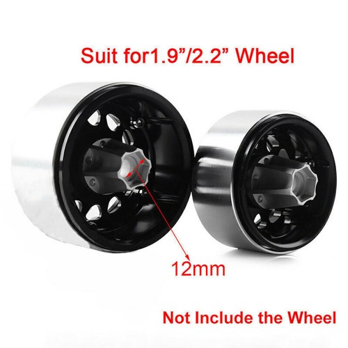 4X12mm Wheel Hex Hub For 1/10 RC Crawler SCX10 TRX4 1.9" 2.2" Beadlock Wheel Rim - Picture 10 of 14