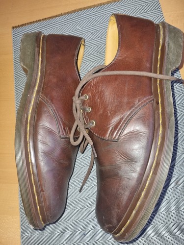 DR.MARTENS AW501 Retro/Vintage Herrenschuhe Braun Leder Gr.43 UK 9 - Bild 7 von 7