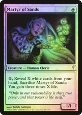 Coldsnap  MTG  Foil   Martyr of Sands  Magic