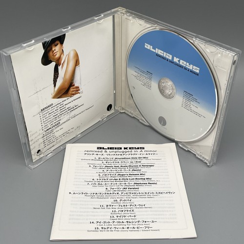 Alicia Keys  - remixed & unplugged in a Minor -Japan Import (BVCP-27043) CD - Picture 1 of 4