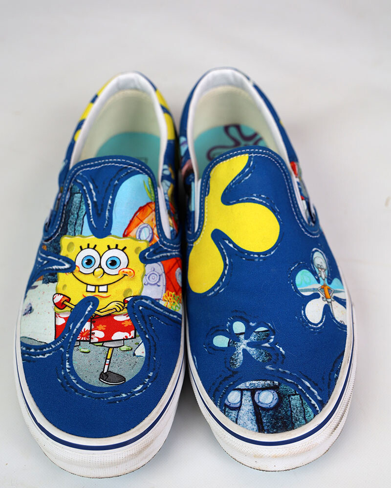 VANS X SPONGEBOB CLASSIC SLIP-ON*アロハボブ Men's 12 Vans X SpongeBob Slip-On Alohabob Limited Edition