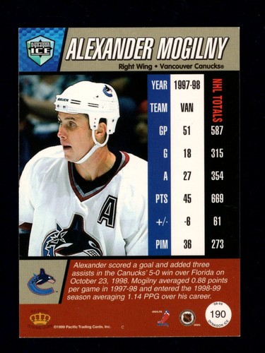1998-99 Pacific Dynagon Ice Base Hockey Cards - You Pick #1-200 - Picture 367 of 387