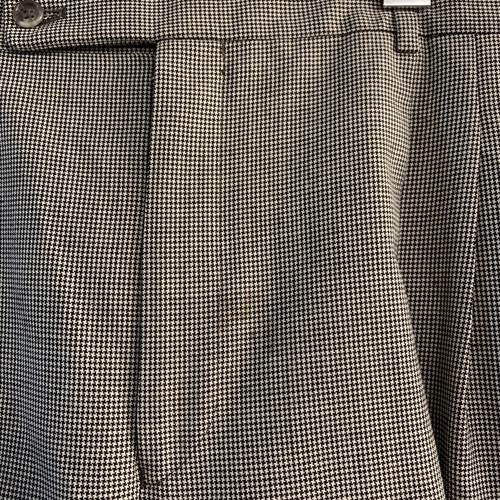 English Manor Sport Mantel Blazer Anzug Herren 46R grau Hahnentritt mit 31X38 Hose - Bild 11 von 12