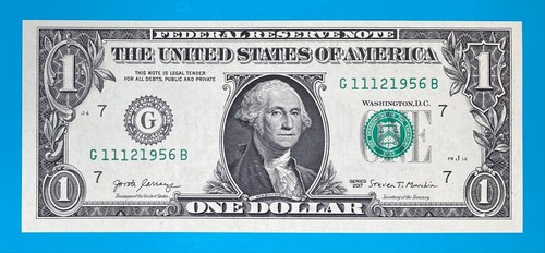 November 12, 1956 / 11 December 1956 : G 11121956 B BIRTHDAY $1 One Dollar Bill - Picture 2 of 3