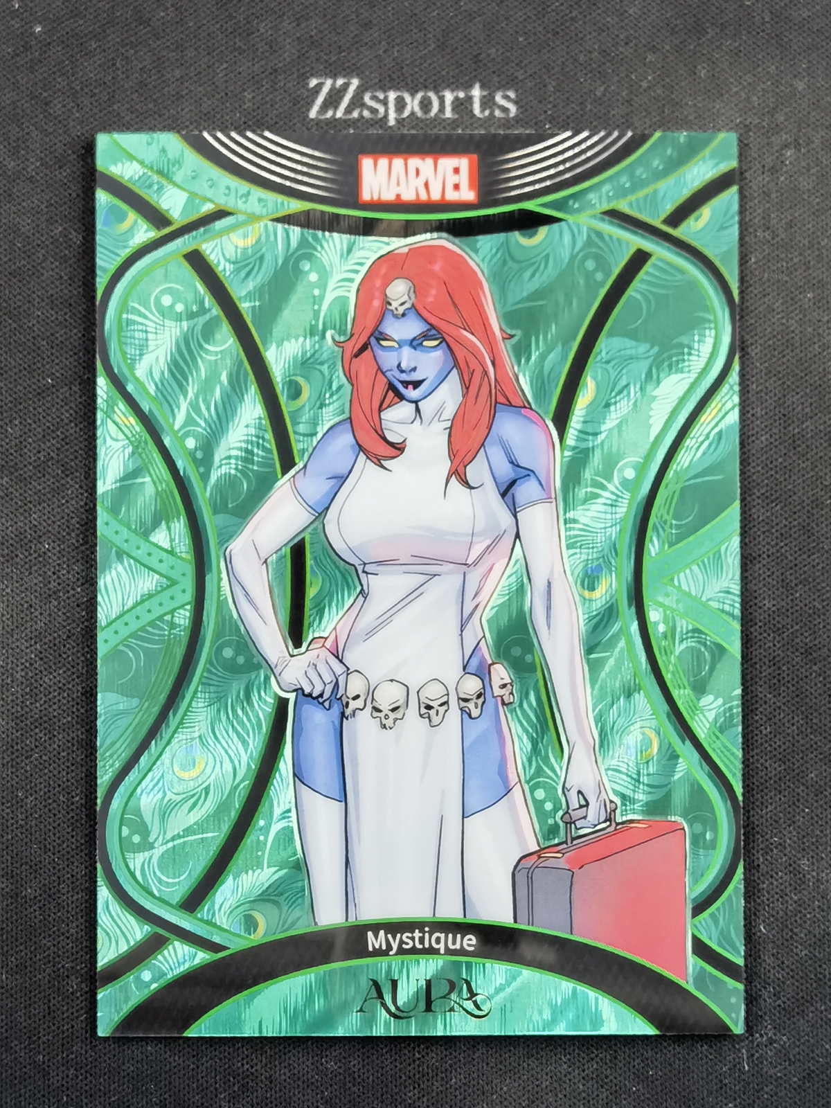 2025 Kakawow Aura Marvel Peacock Green 09/25 Mystique #AM-IGRP-08