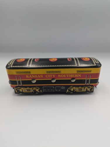 Marx Trains #54 Kansas City Southern A-B Diesel Set Tin Litho In Box #9644 EXTRA - Picture 4 of 10