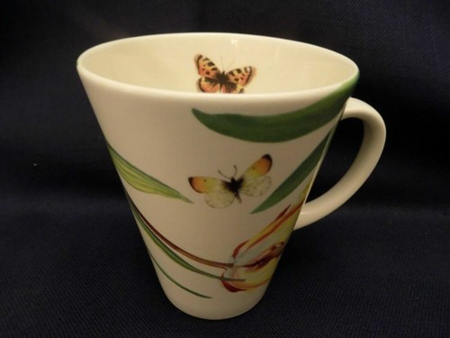 SPODE FLORAL HAVEN 4 1/2" LATTE / COFFEE MUG - ENGLAND - MINT - Picture 1 of 6