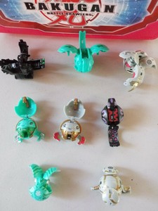Bakugan Battle Brawlers Lot of 8 Figures + Red Carrying ...