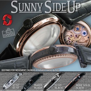WATCH-CASE-034-SUNNY-SIDE-UP-034-fit-ETA-6497-6498-GRAVIATOR-BL109-RG-BLACK-46mm