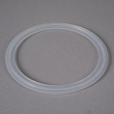Silicone Gasket | Tri Clamp 4 inch Platinum Cured - FDA (3 Pack)