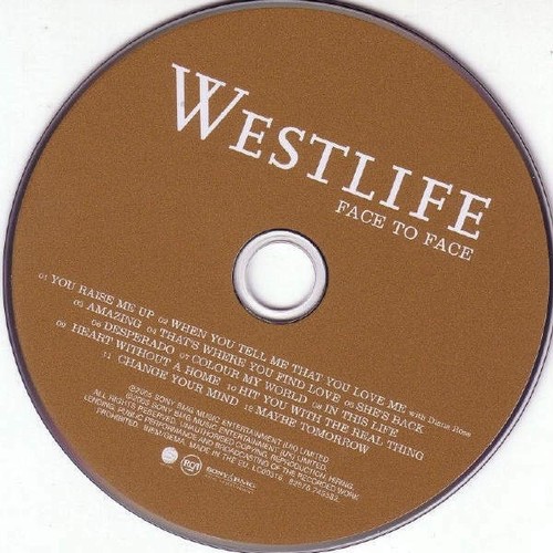 Westlife - Face To Face (CD) - Picture 7 of 7