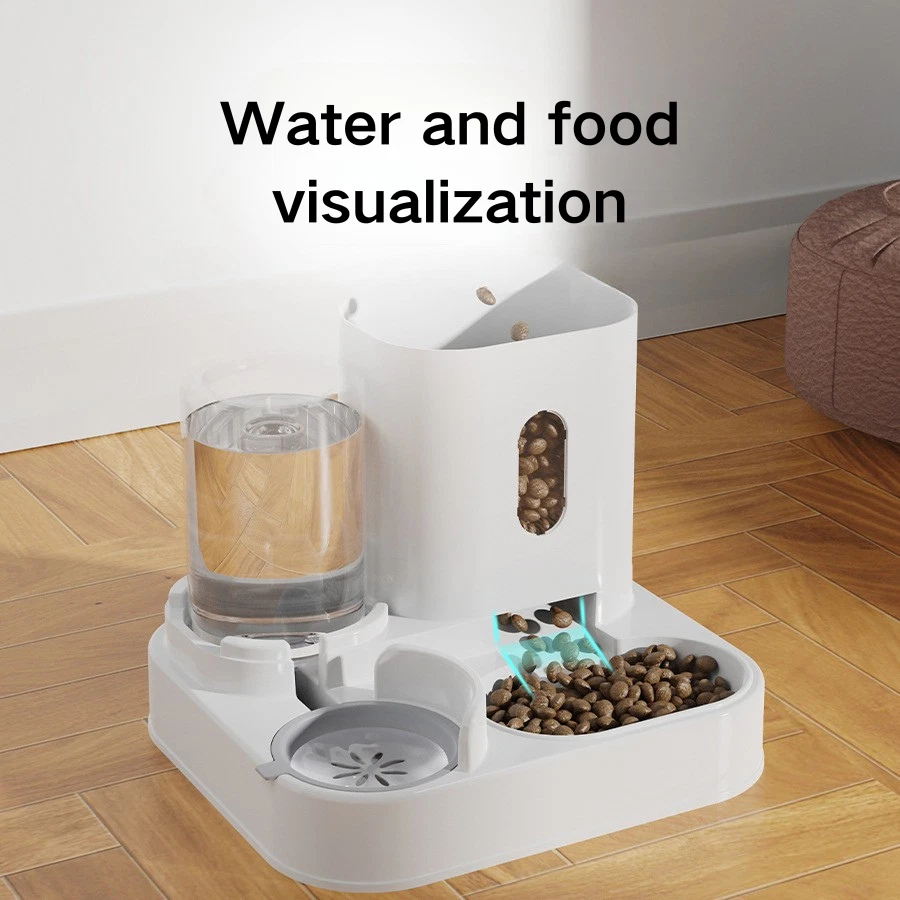Two-in-One Upgraded Automatic Pets Feeder and Water Dispenser Combo Set New - Image 3 of 4