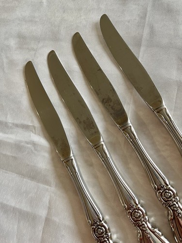 Oneida Plantation Dinner Knives Set Of 4 Community Stainless Flatware 9” A215 - Picture 5 of 6
