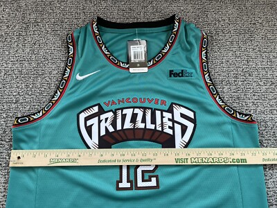 Vancouver Grizzlies MORANT 12 ウニフォーム XL Nike Ja Morant #12 Vancouver Grizzlies Throwback NBA Jersey