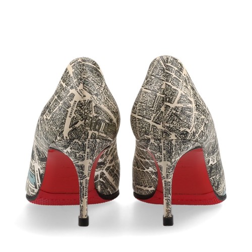 Authentic Christian Louboutin DECOLLETE 554 Leather Pumps Women's Size 34 US 4 - Picture 6 of 14