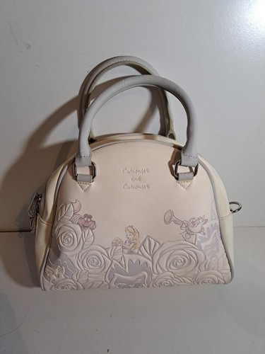 Loungefly Disney Alice im Wunderland Handtasche mit Blumenprägung   - Bild 1 von 10