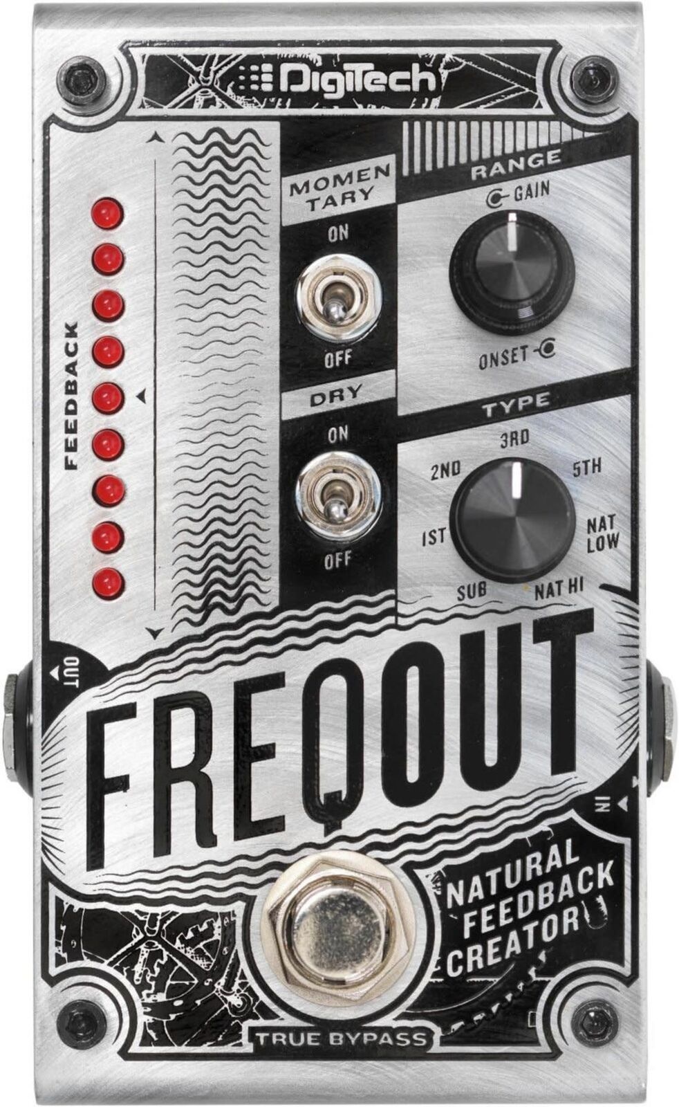 Педаль эффектов Digitech FreqOut Natural Feedback Creator