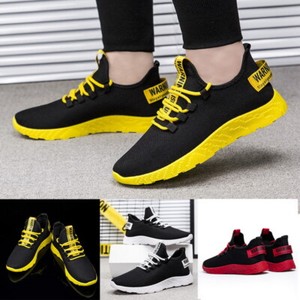 Fashion Mens Sneakers Trainers Breathable Sport Running Boys Casual Shoes Gym UK