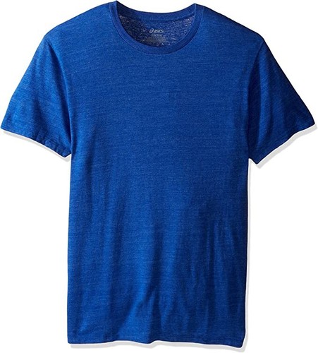 Asics Herren Team Tech Tee, Rundhals Kurzarm T-Shirt - Royal Heather, XL - Bild 1 von 9