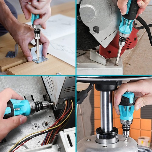 DURATECH 2PCS 12-in-1 Set cacciaviti a cricchetto Set cacciaviti multi-bit NUOVO - Foto 9 di 10