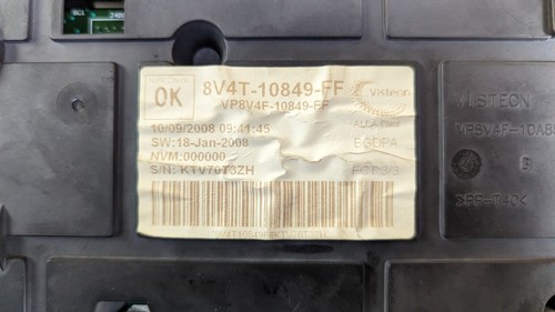 VELOCÍMETRO DE MANAUL DE GASOLINA FORD FOCUS MK2 1.6 CLÚSTER INSTRUMENTAL 8V4T-10849-FF - Imagen 3 de 3