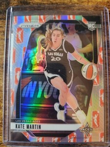2024 WNBA Prizm Kate Martin WNBA Logo Prizm Rookie RC #126 Las Vegas Aces