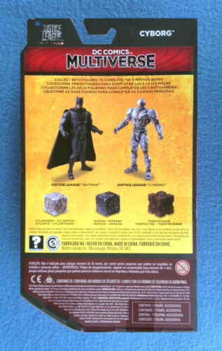 CYBORG JUSTICE LEAGUE JLA 6" FIGUR MIT MUTTERBOXEN DC COMICS MULTIVERSE MATTEL - Bild 2 von 2