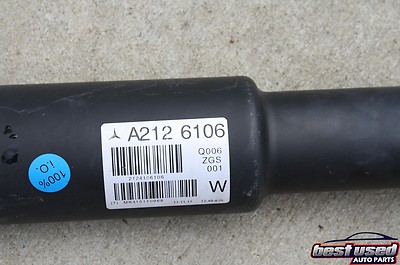 12 MERCEDES BENZ E350 4 MATIC DRIVE SHAFT A212 6106 OEM 35K | eBay