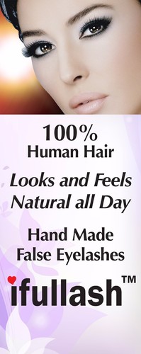 #45 6 or 12 pairs of ifullash 100% human hair Eyelashes- BLACK - Picture 4 of 4