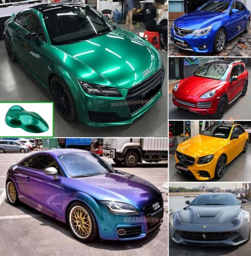 Stretch / Pearl Glossy Sparkle Satin Chrome Vinyl Wrap Car PVC Decal Sticker US - Picture 2 of 80