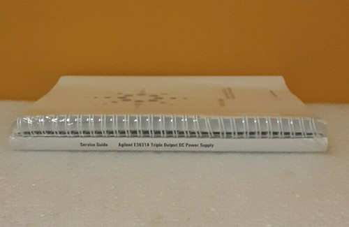 Agilent E3631-90002 E3631A User's Guide & E3631-90011 E3631A Service Guide - Picture 2 of 3