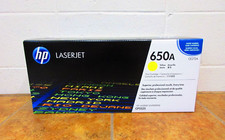 HP 650A CE272A Yellow Toner Print Cartridge Sealed