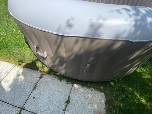 Whirlpool aufblasbar Outdoor Home Deluxe SPLASH beige, 6 Personen, 208cm - Bild 9 von 23